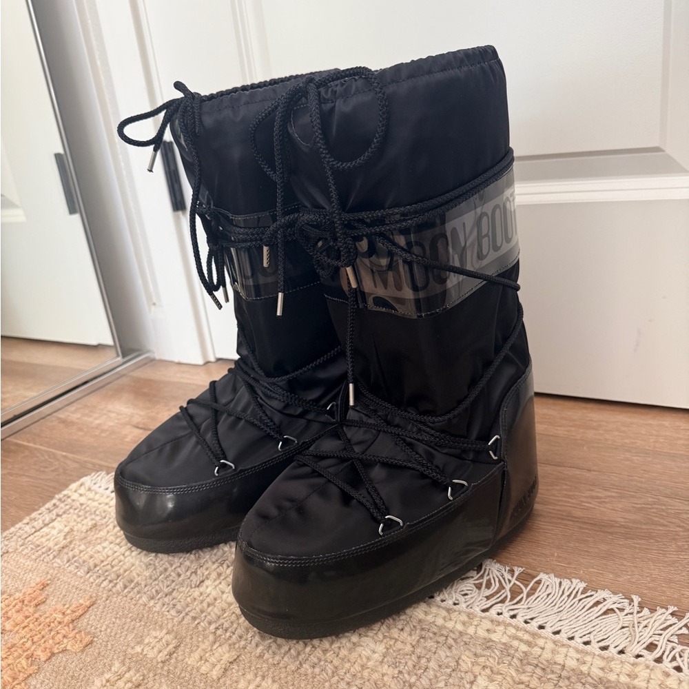 Moon Boot Black On Glance boots 39/41